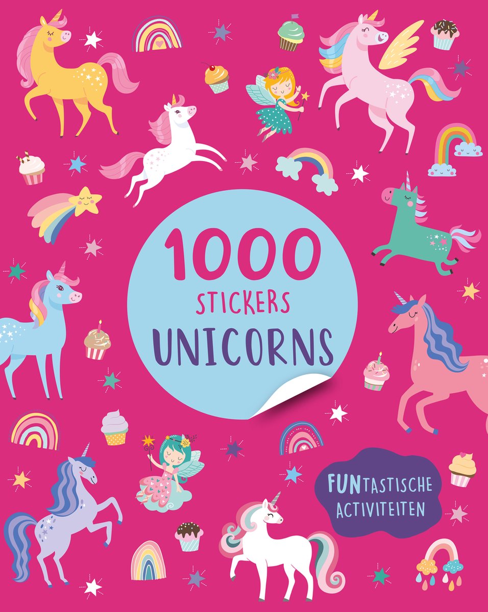 Buchen Sie Stickerboek 1000 Sticker Unicorn