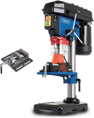 Scheppach Säulenbohrmaschine DP16VLS - 500W - 600-2650 t min - Tischbohrmaschine mit Laser-Kipptisch