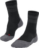 Falke TK Stabilisierende Anti-Blasen Wandersocken aus dickem Woll-Funktionsmaterial Damen Schwarz - Größe 35-36