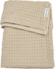 Meyco Baby-Waffel-Baumwoll-Kinderbettdecke – Sand – 75 x 100 cm – 1,0 Tog