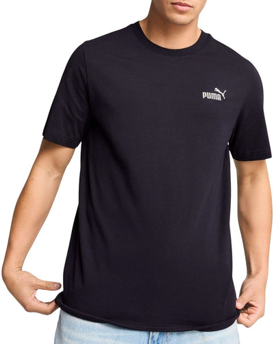 Puma ess klein Nr. 1 Logo Tee Unisex-T-Shirt – New Navy