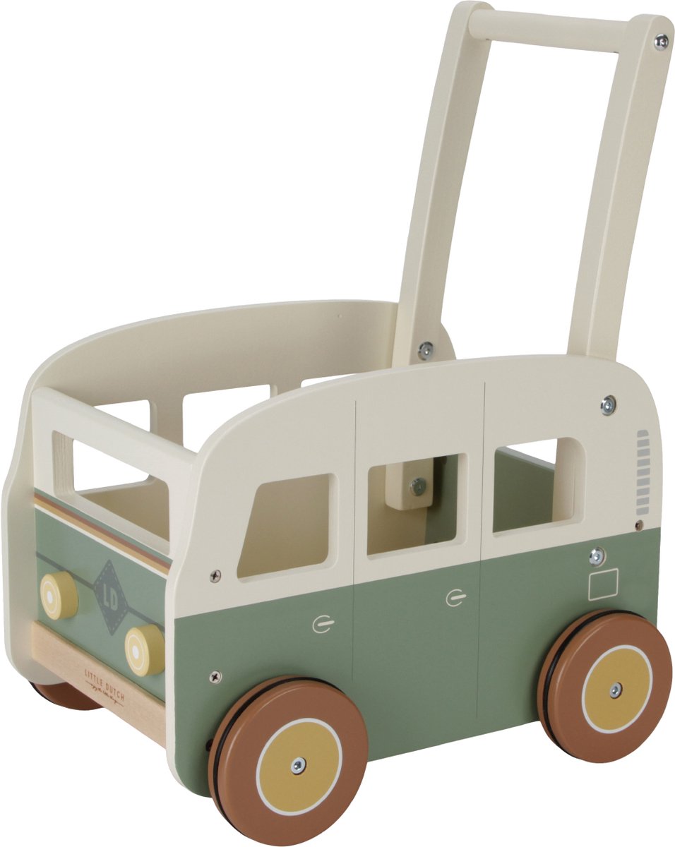 Kleiner holländischer Vintage-Gehwagen FSC