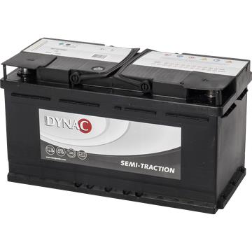 Dynac-Batterie 12 V, 90 Ah, Halbtraktion