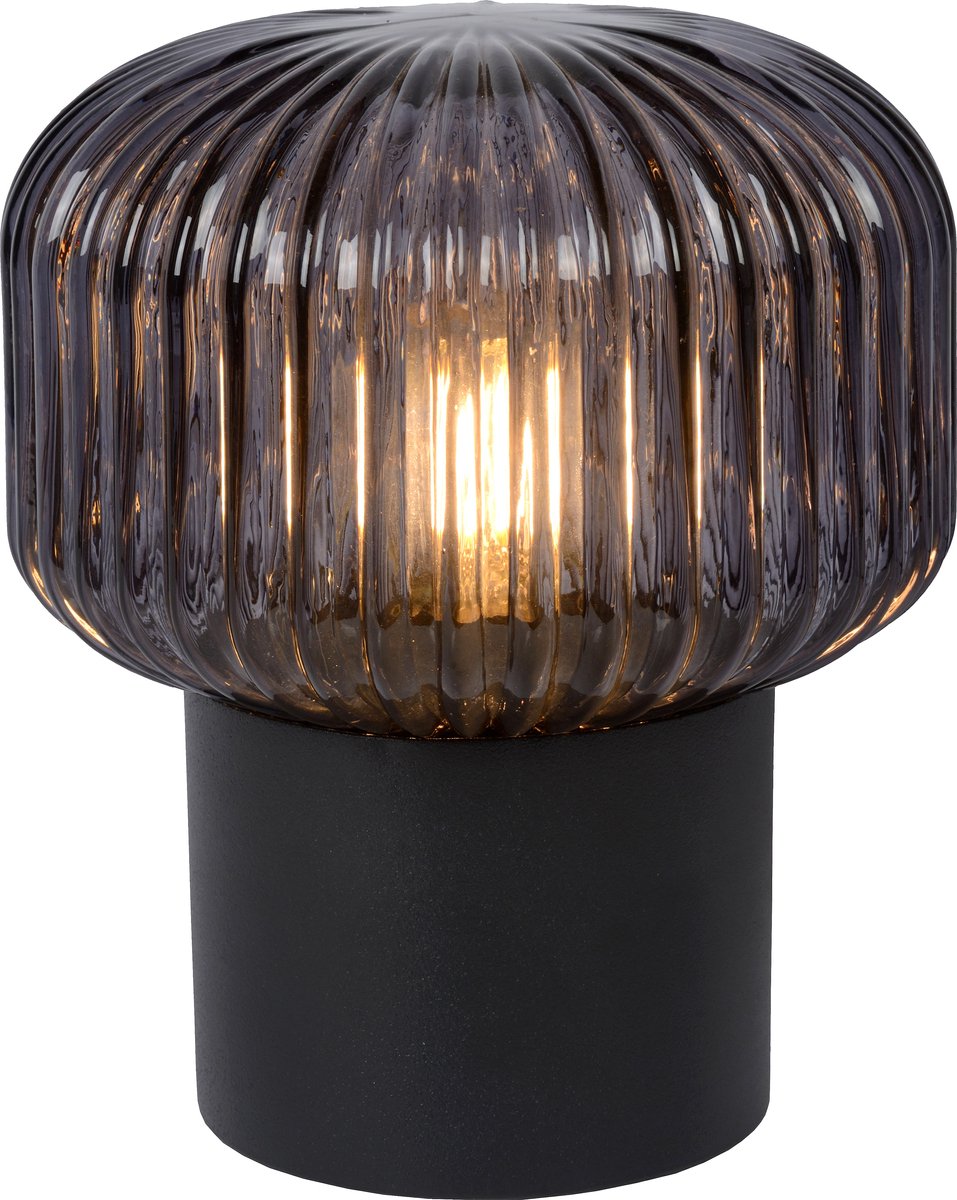 Lucide Jany - Tischlampe - ø 16 cm - 1xe14 - schwarz