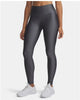 Under Armour Tech Hirise Leggings – graue Damen-Sporthose – Castlerock – Schwarz