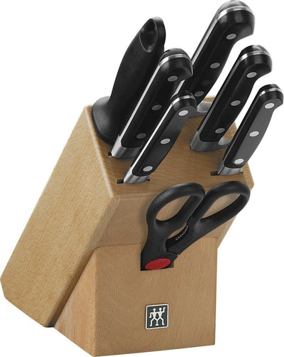Zwilling professioneller 8-teiliger Messerblock - Buche