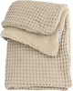 Meyco Baby Waffel-Teddy-Kinderbettdecke – Sand – 100 x 150 cm – 2,0 Tog