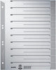 Leitz Trennblätter 1652 Karton A4 230gr grau