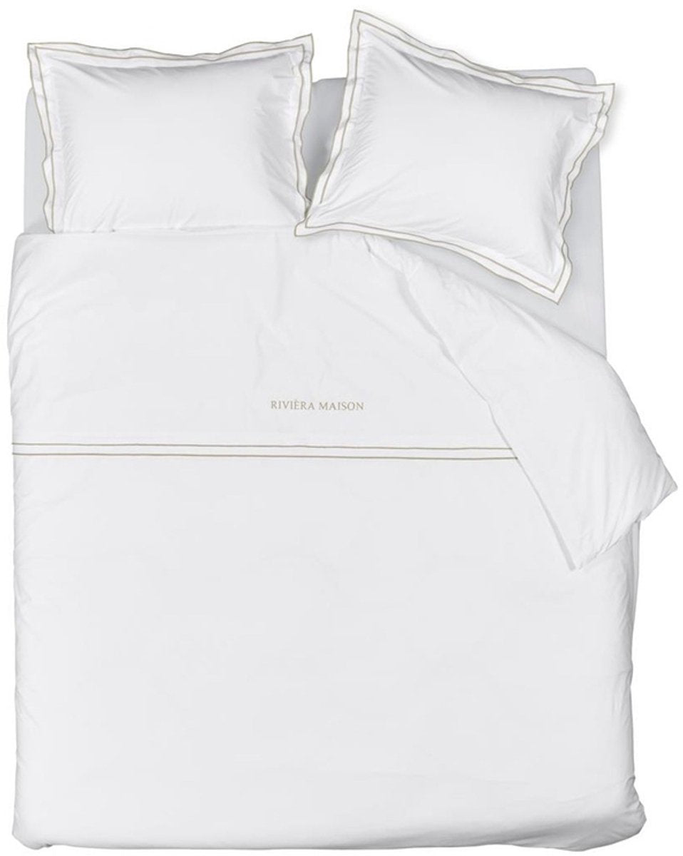 Riviera Maison Salute Bettbezug – Twin XL – 260 x 200 220 – Sand