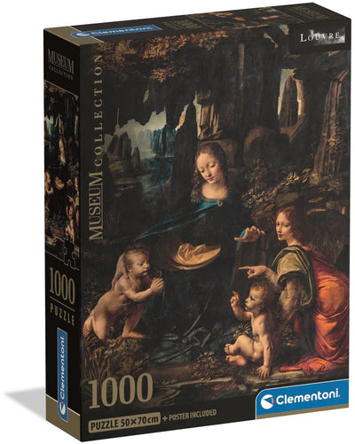 Clementoni – Puzzle – 1000 Teile – Museum Virgin Rocks – Puzzle für Erwachsene