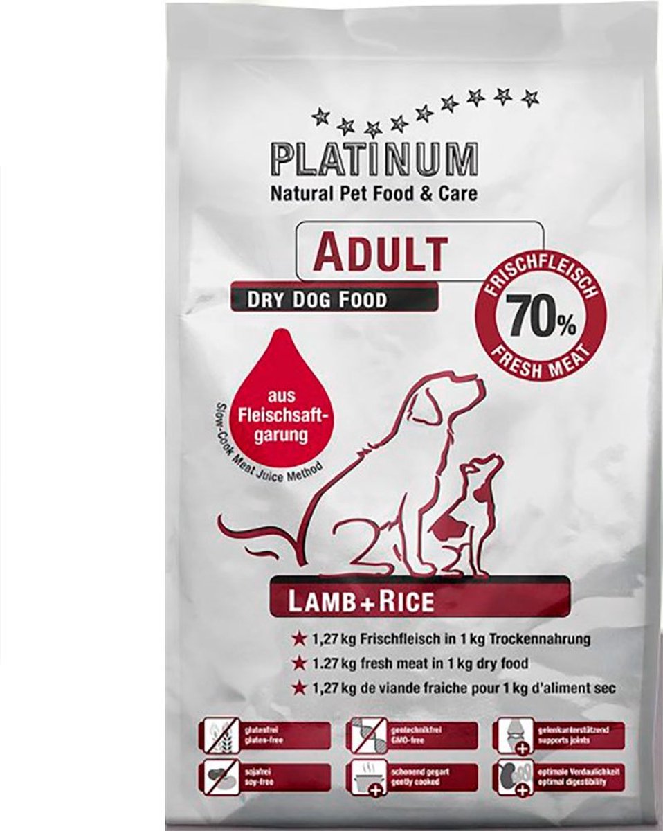Platin Erwachsener 3x5kg | Lamm