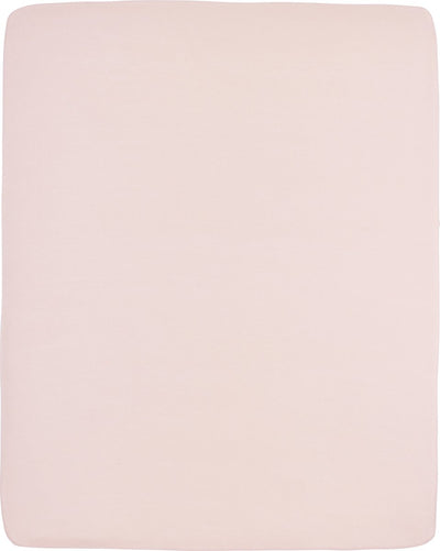 Meyco Baby Uni Spannbettlaken-Laufgittermatratze – zartrosa – 75 x 95 cm