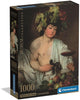 Clementoni – Puzzle – 1000 Teile – Caravaggio Bacchus – Puzzle für Erwachsene