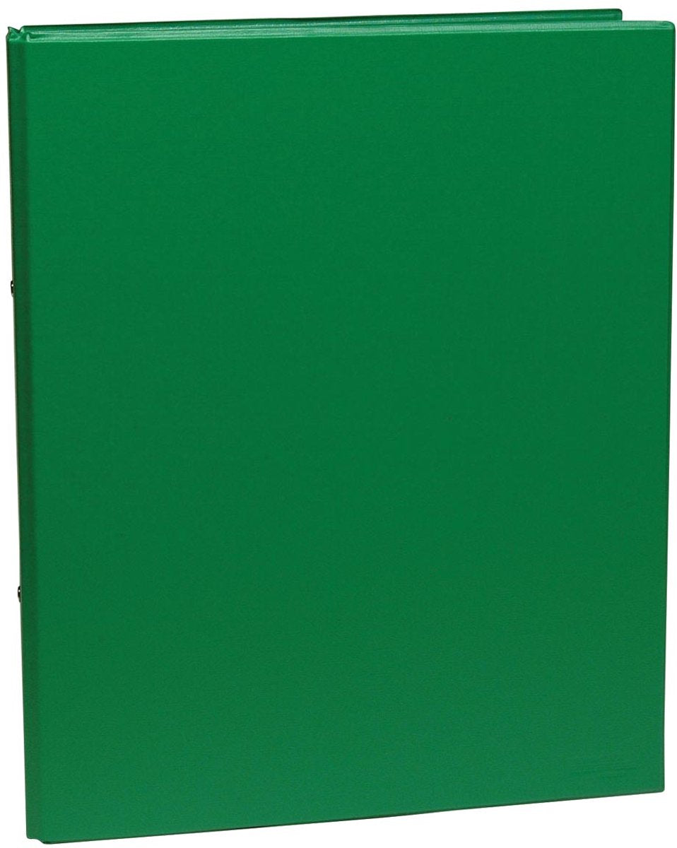 Ringordner Aurora für A4-Format, 2 Ringe à 25 mm aus PVC grün