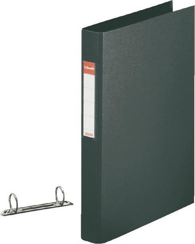 Esselte Ringbuch 2-Ringe mit 25mm O-Ring schwarz