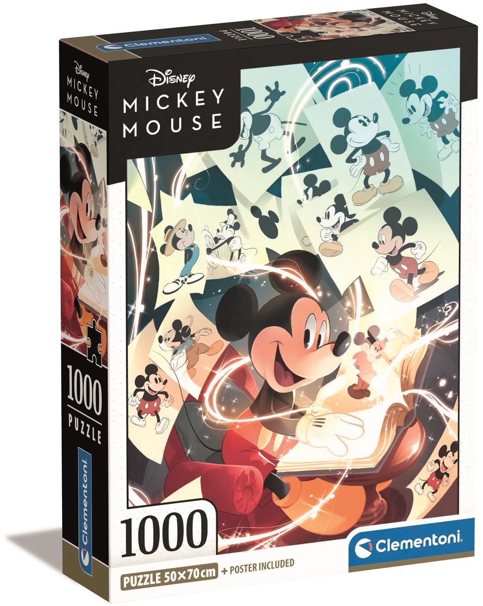 Clementoni Jigsaw Puzzle Mickey Mouse, 1000st.