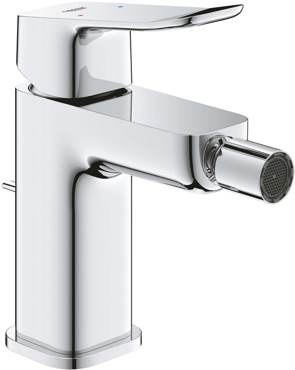 Grohe Dice Bidetarmatur – wassersparend – inklusive Ablaufgarnitur – Chrom
