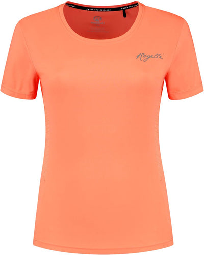 Rogelli Core Laufshirt Damen – Kurzarm – Koralle – XXL