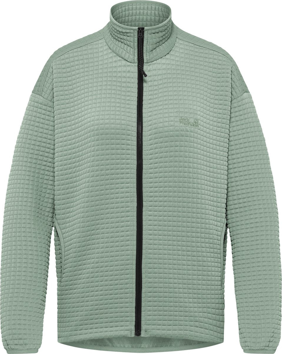 Jack Wolfskin Mogari FZ W Damen Outdoorjacke – grünes Zinnia