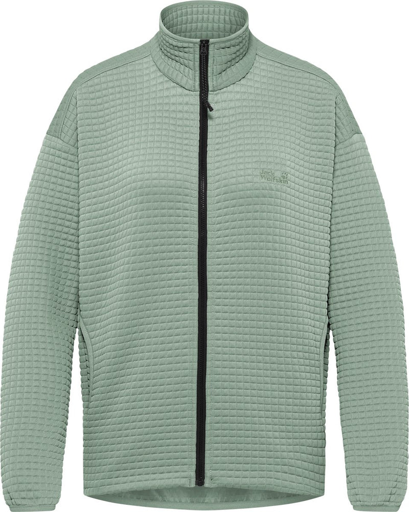 Jack Wolfskin Mogari FZ W Damen Outdoorjacke – grünes Zinnia