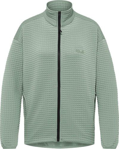 Jack Wolfskin Mogari FZ W Damen Outdoorjacke – grünes Zinnia
