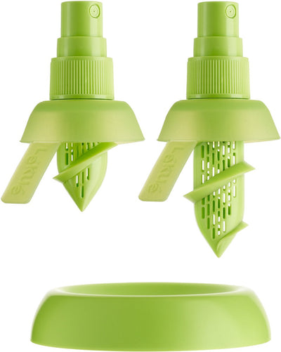 Lékué Zitrusspray – 2er-Set – grün