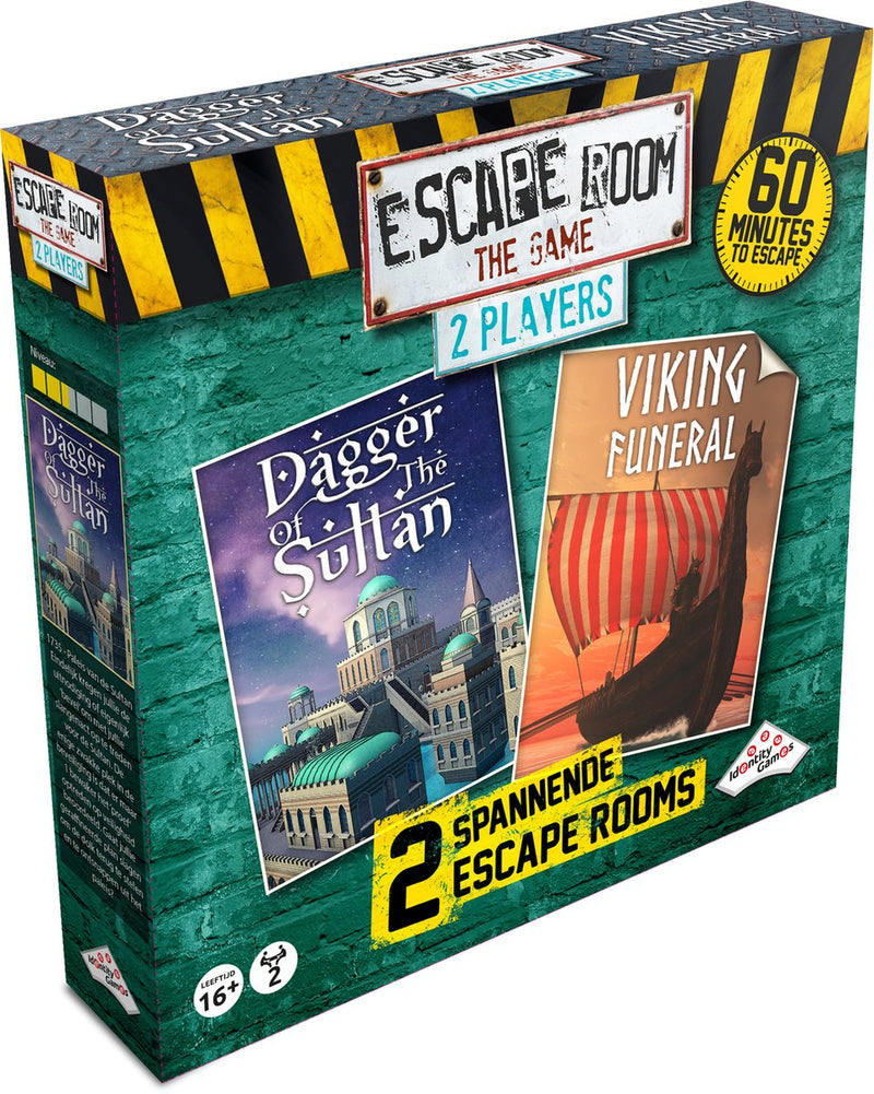 Identitätsspiele Escape Room, das Spiel für 2 Spieler (Dolch der Sultan-Wikinger-Beerdigung) – Denksportaufgabe