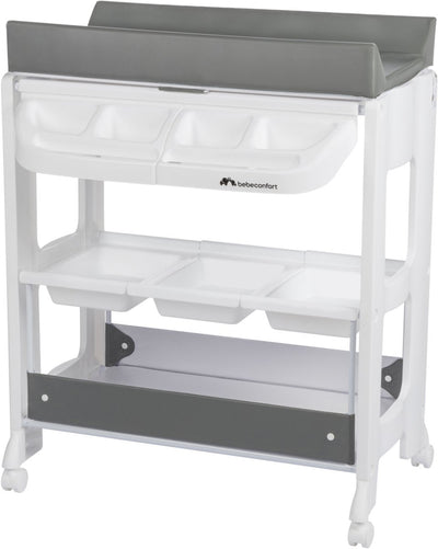Bebeconfort Rosie 2-in-1 Bade- und Wickelkommode – Mineralgrau