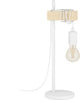 Eglo townshend – Tischlampe – 1 Licht – E27 – weiße Eiche