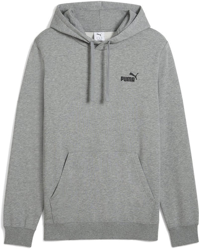 Puma ess klein Nr. 1 Logo Hoodie FL Unisex-Pullover – mittelgrau meliert
