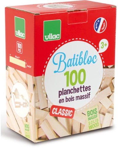 Vilac batibloc-classic 100 Naturholzdielen
