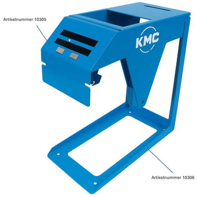 KMC Fahrrad-Kettenspulenhalter - Blau - 1 Spule - Werkstatt