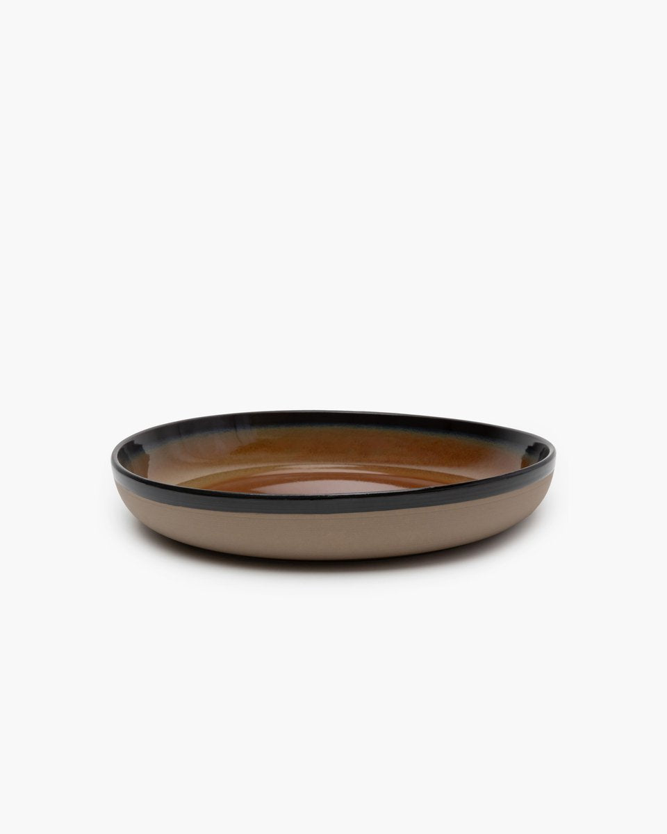 Serax - Sergio Herman Surface - Servierschale M - Rostbraun - H 5,5 cm - 32 ø