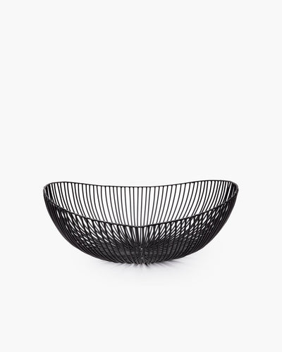 Serax - Antonino Sciortino Catu - Korb L - Schwarz - Eisen - 20 ø - H 14 cm