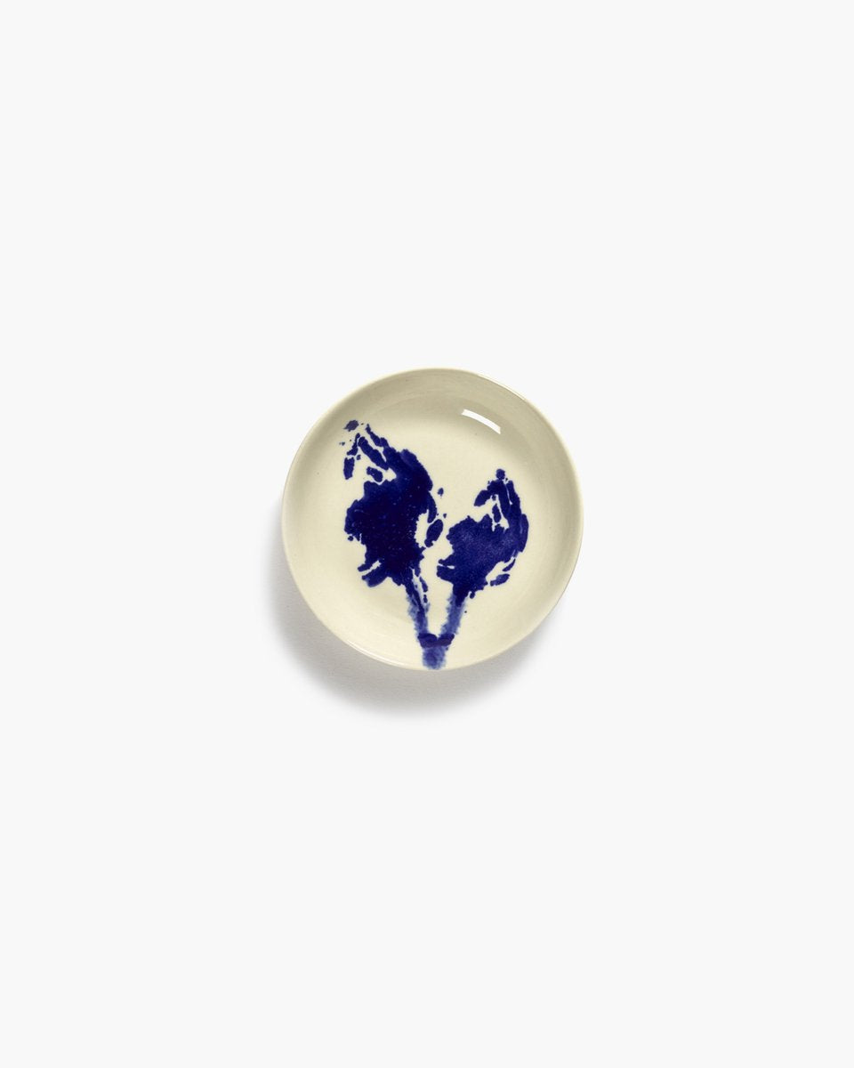Serax - Ottolenghi Festmahl - Schüssel S - Weiß Blau - 11 ø - 4 Stück