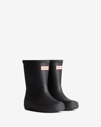 Hunter First Boot Unisex-Regenstiefel – Schwarz