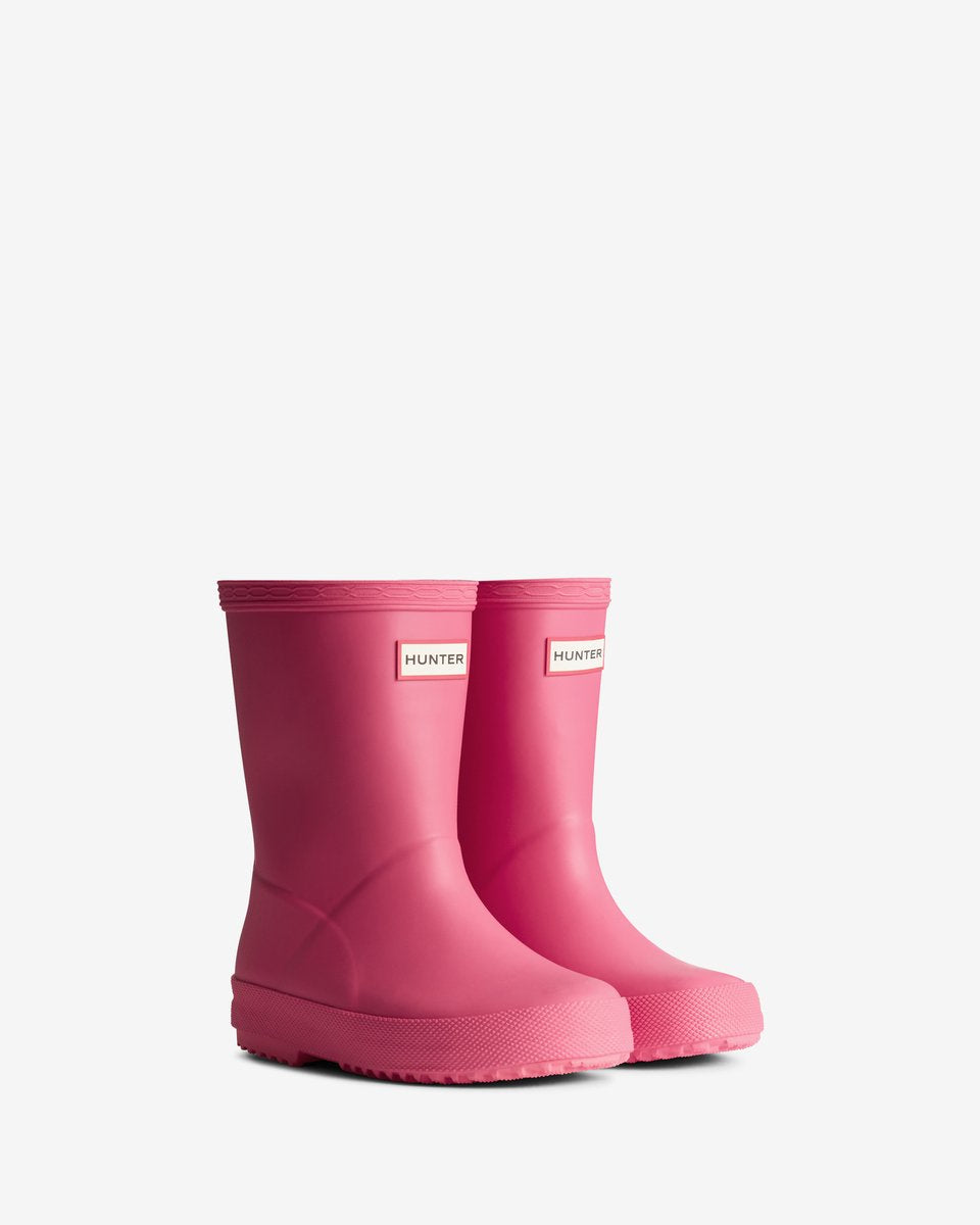 Hunter First Boot Unisex-Regenstiefel – Rosa