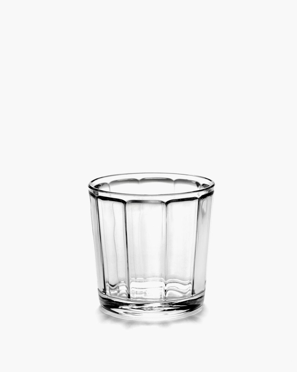 Serax - Sergio Herman Surface - Tasse l - transparent - 9 ø - 35cl - 4 Stück