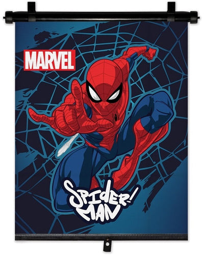 Marvel Spider-Man Sunshade Roller Blind 36 x 45 cm blau rot