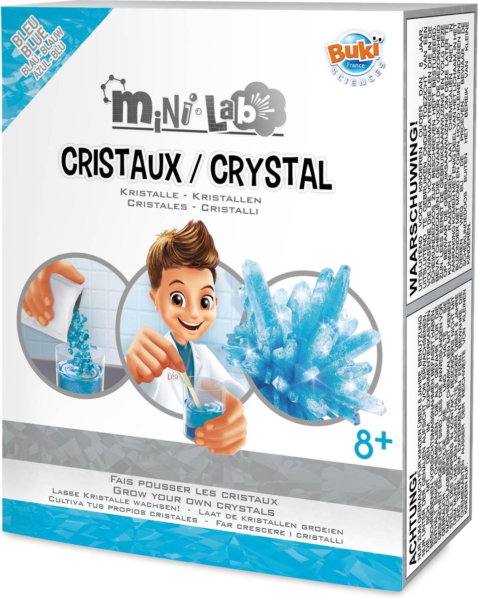 Buki France Buki – Mini-Laborkristalle – Kristalle züchten – Experimentieren