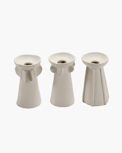 Serax - Marie Michielssen Marie - Vasensortiment - Beige - 8 ø - H 14 cm - 3 Stück