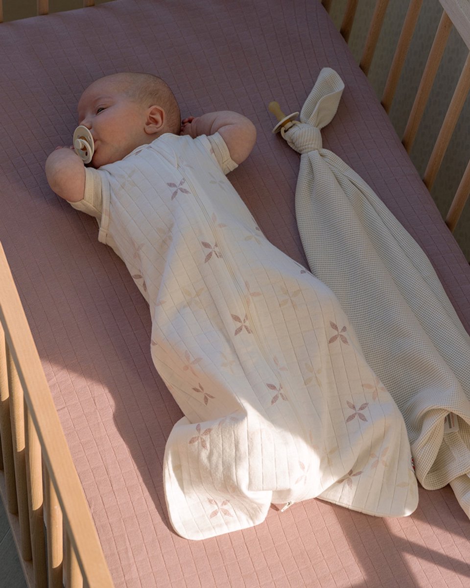 Lodger Hopper – Baby-Sommerschlafsack – hydrophil – lila – 62 cm – 0,3 Tog – Bio-Baumwolle