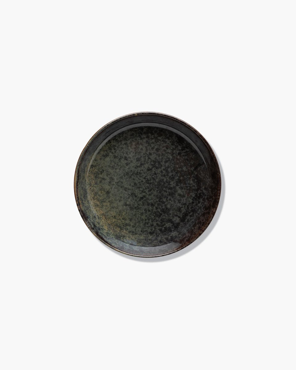 Serax - Sergio Herman Surface - tiefer Teller L - Indi Grey - 21 ø - 4 Stück