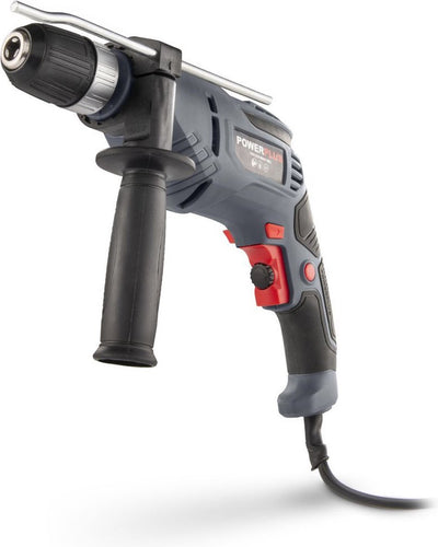 Powerplus Elektro-Schlagbohrmaschine powe10030 – 2 in 1: Bohrmaschinen und Schlagbohrmaschinen, 600 W Bohrmaschine, 3 Nm, Links- und Rechtsschrauben