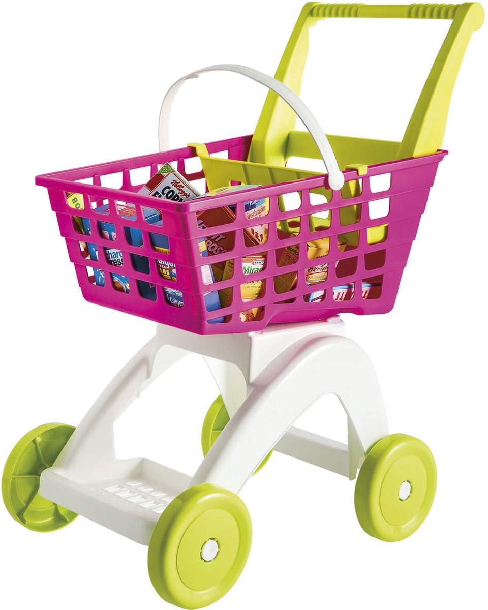 Androni Einkaufswagen + Lebensmittel