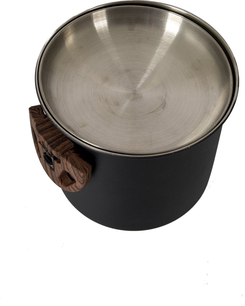 Bo-Camp – Industrial – Pfannenset – Hading – Compact 2 – Edelstahl