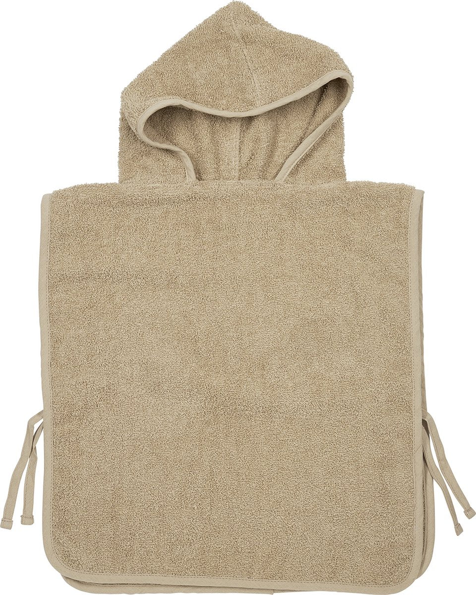 Meyco Baby Uni Badeponcho – Frottee – Sand – 1-3 Jahre