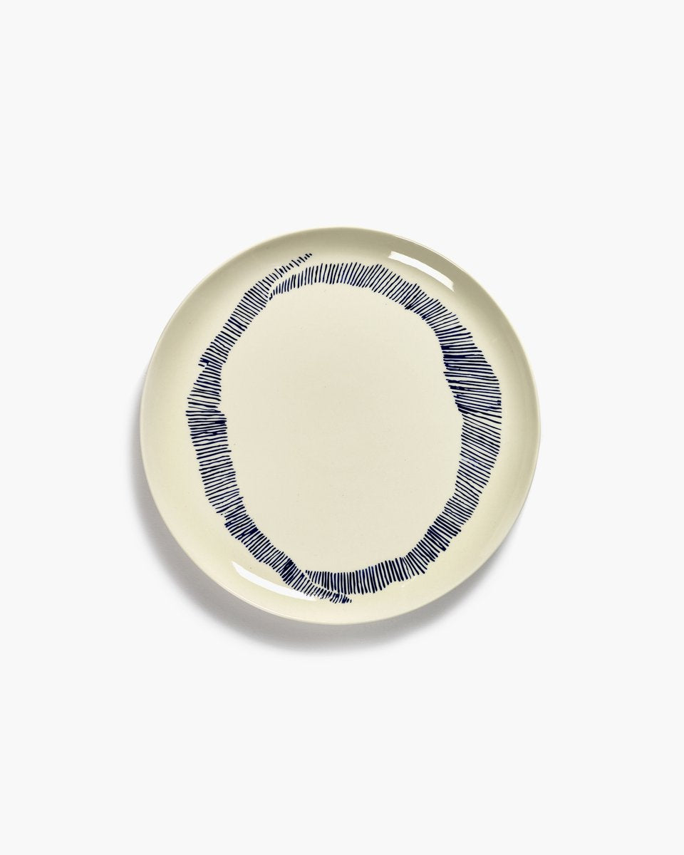 Serax - Ottolenghi Fest - Teller l - weiß blau - 26 ø - 2 Stück