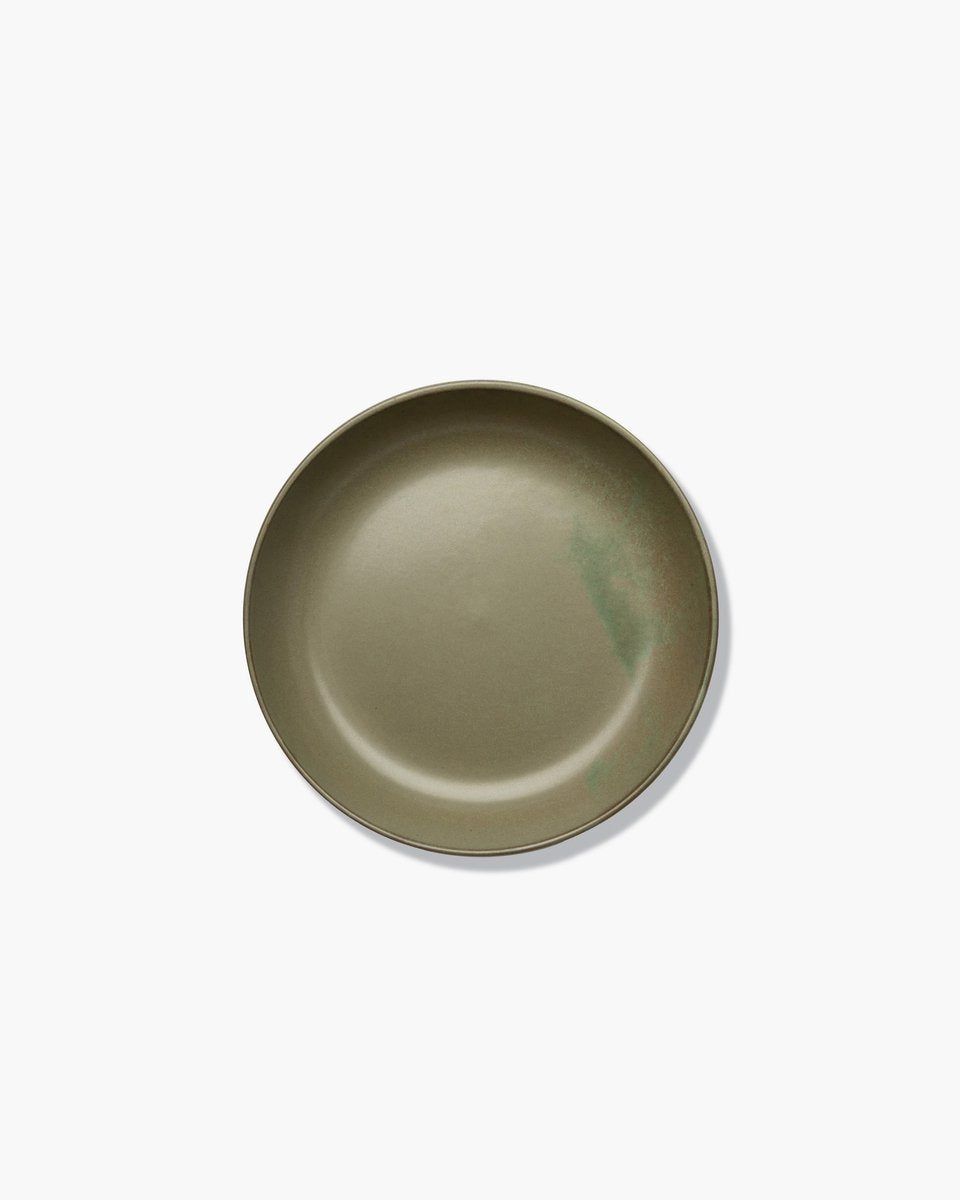 Serax - Sergio Herman Surface - tiefer Teller L - Camo Green - 21 ø - 4 Stück