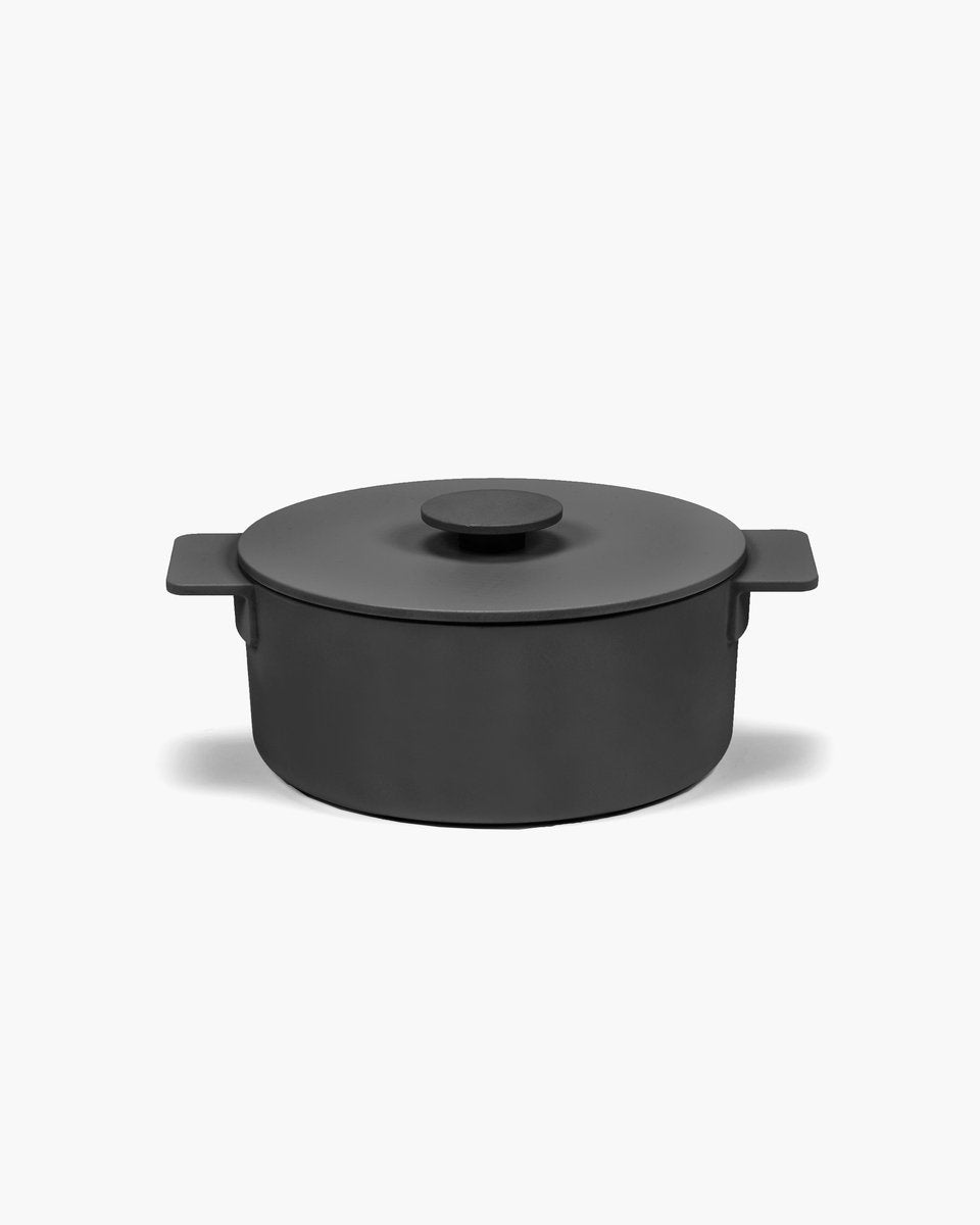 Serax – Sergio Herman – Oberfläche – Backform M – Schwarz – L 29 cm – 5,75 kg